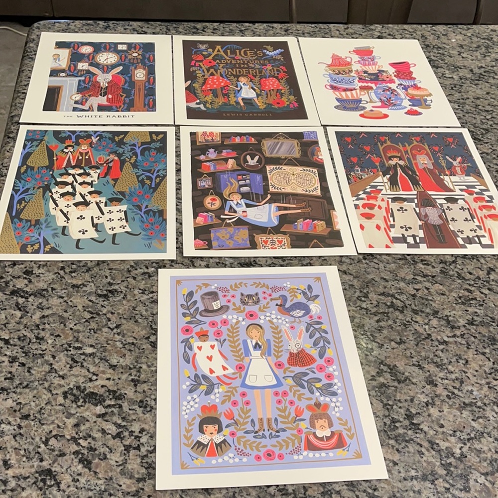Rifle Paper Co - Alice In Wonderland Collection